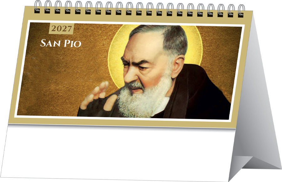 Calendario da tavolo San Pio
