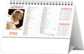 Calendario da tavolo San Pio