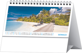 Calendario da tavolo Mari tropicali