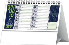 Calendario spiralato da tavolo Portoghese