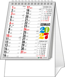 Calendario spiralato da tavolo Sweden