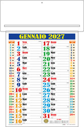 Calendario passafoglio Pasadina