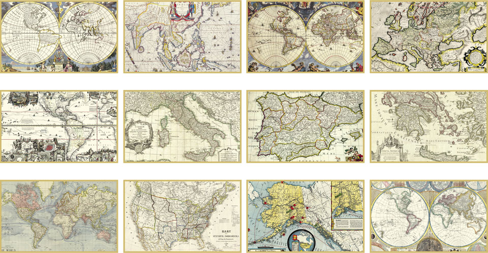 Calendari Antiche Mappe