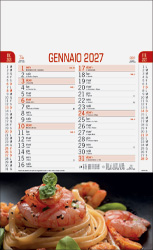 Calendario Gastronomia