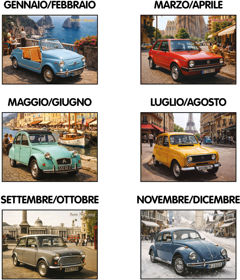 Calendario Auto Storiche