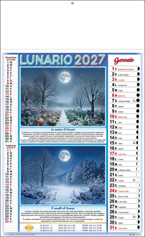 Calendario Lunario