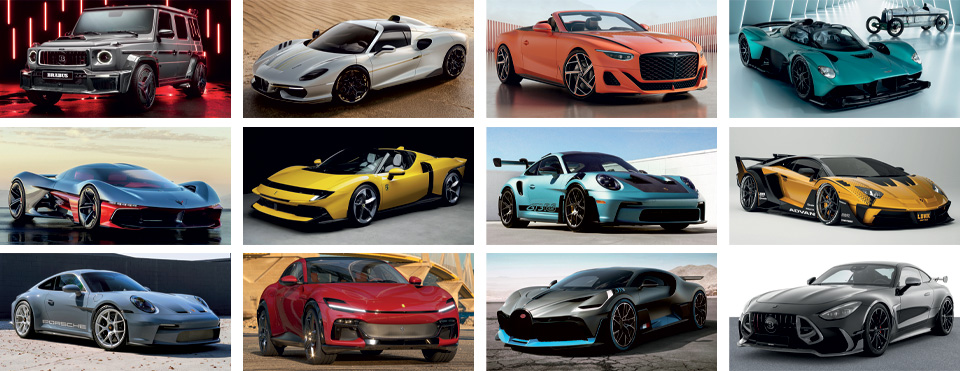 Calendari olandesi illustrati Auto Sportive