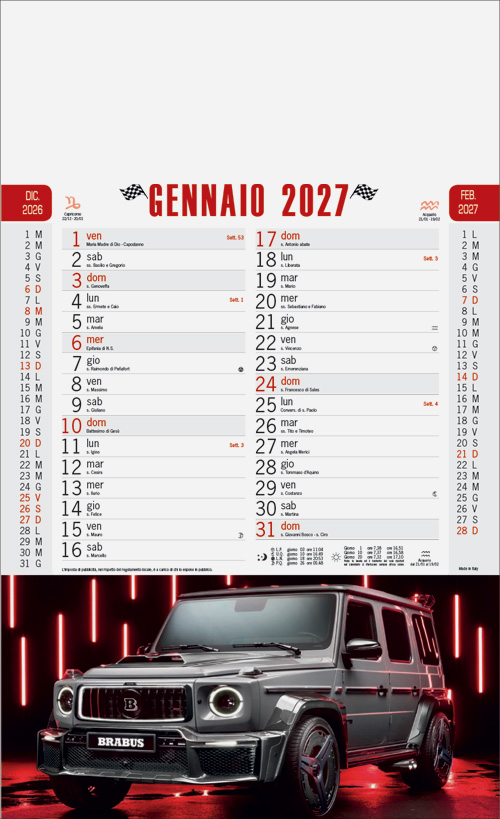 Calendario Auto Sportive