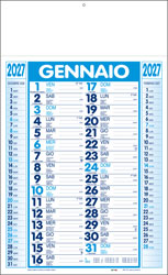 Calendario olandese Cervino Blu