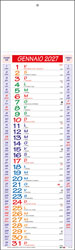 Calendario olandesino Striscia Multicolor