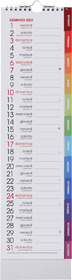Calendario spiralato da muro Time
