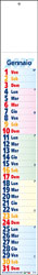 Calendario Olandesino Stripe