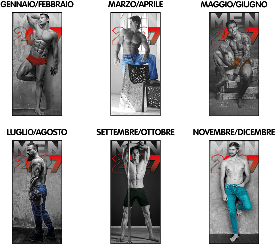 Calendari Uomini Sexy