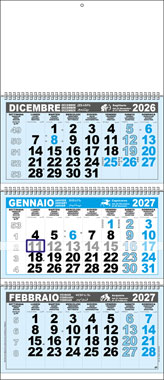 Calendario Trittico gigante Dufour