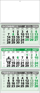 Calendari trittico Parrot